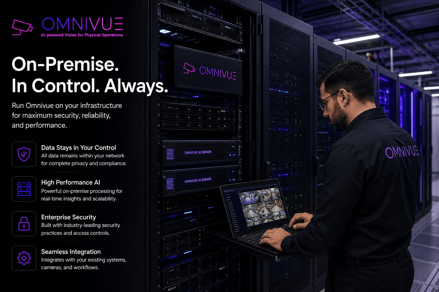 Real camera environments used to evaluate edge on-premise and cloud visual intelligence architecture