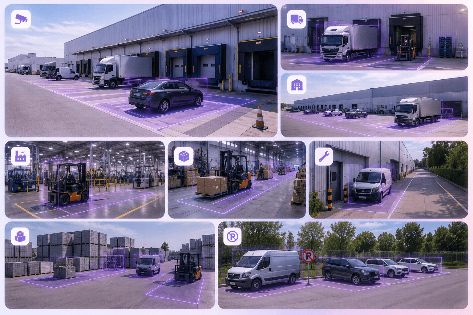 Different environments where ParkGuard can be used